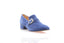STUART WEITZMAN - Crystal Geo Buckle - Bleu