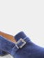 Crystal Geo Buckle - Bleu