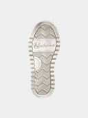 Baskets Filles en cuir à lacets - Beige