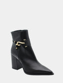 Heeled ankle boots - Black