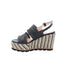 ALBANO - Sandales Plateformes - Noir
