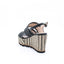 ALBANO - Sandales Plateformes - Noir