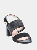 Mid-heel sandals - Black
