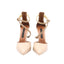 ALBANO - Escarpins Femmes en cuir et bout pointu - Beige