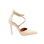 ALBANO - Escarpins Femmes en cuir et bout pointu - Beige