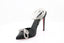ALBANO - Escarpins en satin à strass - Noir