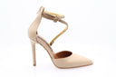 Leather pumps - Beige