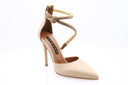 Leather pumps - Beige