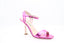 ALBANO - Sandales à talon métallisé - Fuchsia