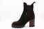ALBANO - Bottines en suède - Marron foncé