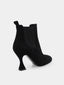 Bottines en cuir suède - Noir