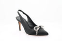 Slingback Pumps - Black