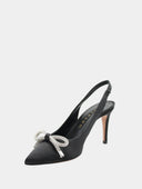 Escarpins Slingback - Noir