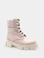 Bottines en cuir - Nude