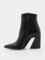 Bottines en cuir - Noir