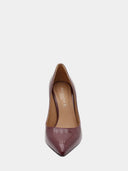 Escarpins (talon de 10cm) - Bordeaux