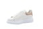 ALEXANDER MCQUEEN - Oversized Sneaker - Blanc & Rose métallique