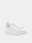 Larry Oversized Sneakers - Blanc & Patchouli