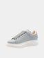 Larry Oversized Sneakers - Gris & Blanc