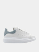 Larry Oversized Sneakers – White & Sky Blue