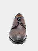 Richelieus avec motif engravé - Marron
