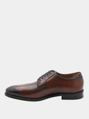 Richelieus avec motif engravé - Marron