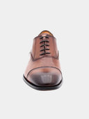 Richelieu Homme en cuir lisse - Cognac