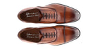 Richelieu Smooth Leather Men's Shoes - Cognac