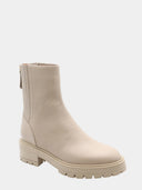 AQUAZZURA - Saint Honore Combat Bootie - Beige 