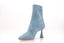 AQUAZZURA - Amore 75 Bottie - Bleu denim