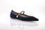 AQUAZZURA - Romy Pearl Flat - Bleu nuit