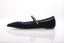 AQUAZZURA - Romy Pearl Flat - Bleu nuit