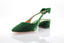 AQUAZZURA - Very Bow Tie 35 Sling - Vert