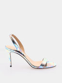 So Nude 85 Sandal - Multichrome Pink/Blue/Green