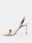 So Nude 85 Sandal - Multichrome Rose/Bleu/Vert