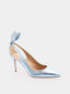 Bow Tie 85 Pump - Bleu