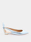 Bow Tie Ballerina - Bleu Pailleté