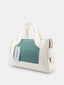 Sac à main - Blanc/Bleu Turquoise