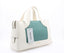 Sac à main - Blanc/Bleu Turquoise
