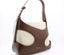 Sac à main - Marron & Blanc