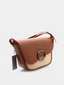 Sac à main style rétro - Brun