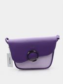 Retro style handbag - Mauve