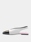 Eden 15 Slingback - Blanc/Noir