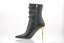 BALMAIN - Skye Knit Bottie - Noir et Doré
