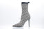 BALMAIN - Skye Monogram Knit Bottie - Ivoire et Noir