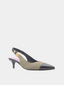 Eva Kitten Slingback - Kaki