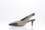 BALMAIN - Eva Kitten Slingback - Kaki