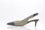 BALMAIN - Eva Kitten Slingback - Kaki