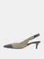 Eva Kitten Slingback - Kaki