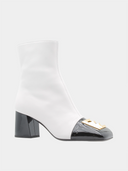 Edna Ankle Boots - White